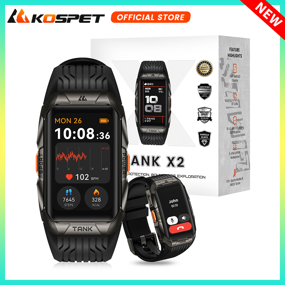 KOSPET TANK X2 Smart Watch For - Smartwatch Faces 리뷰 및 가격