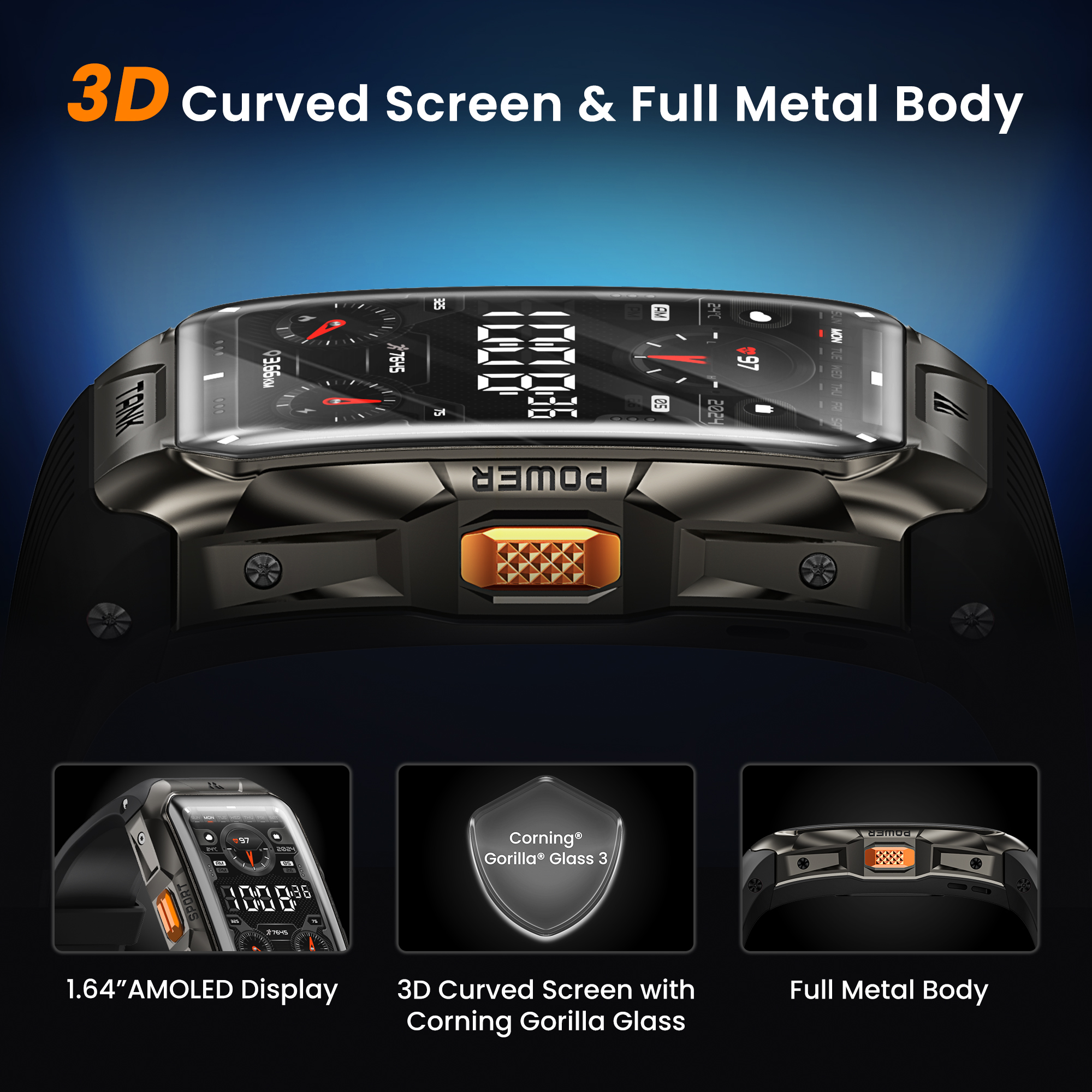 KOSPET TANK X2 Smart Watch For - Smartwatch Faces 리뷰 및 가격