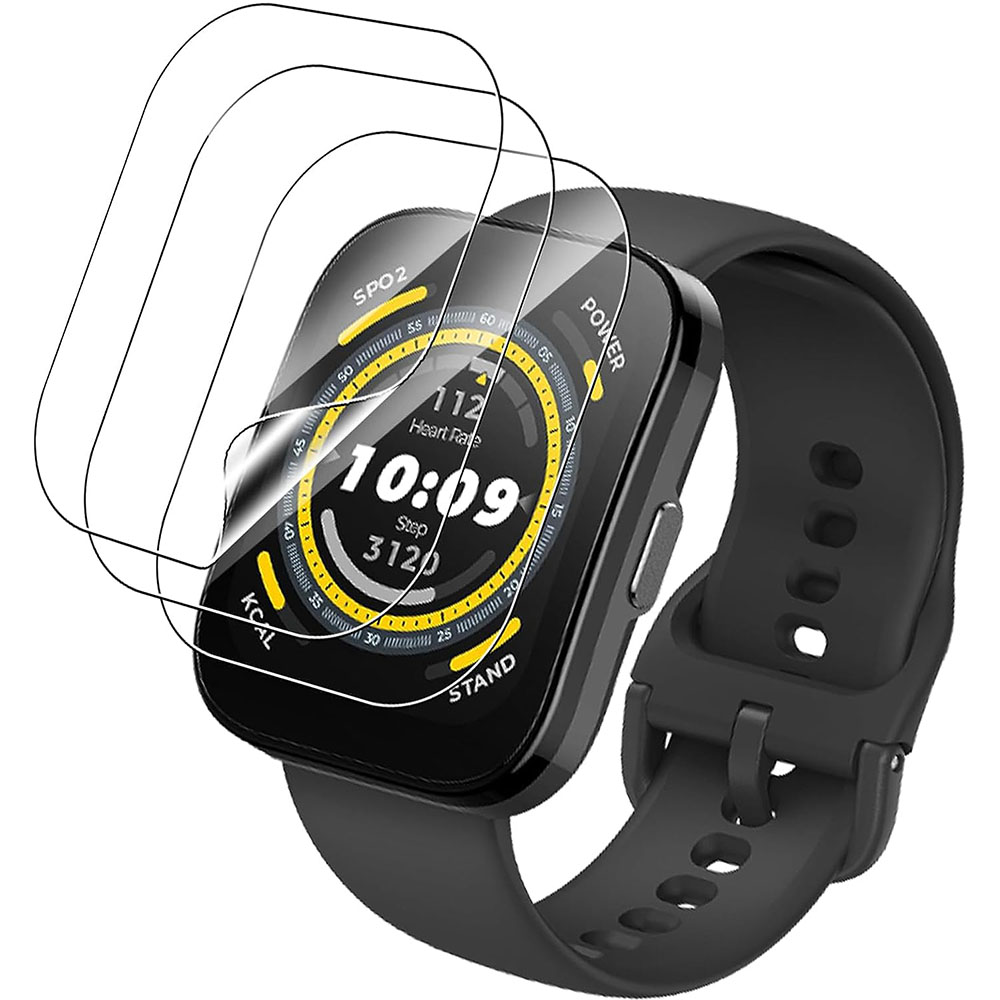 3PCS Clear HD Film Screen Prot - Amazfit Smartwatch Accessories 리뷰 및 가격