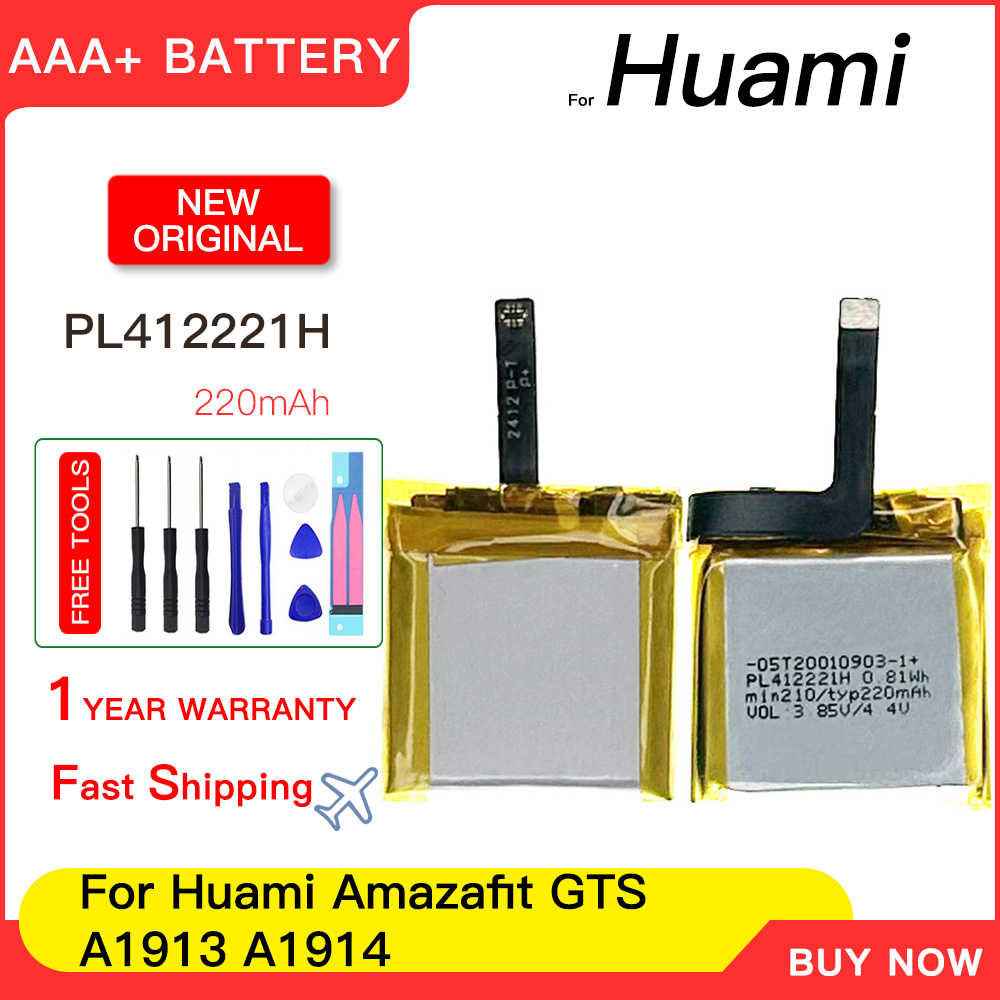 100% genuine 220mAh PL412221H  - Smartwatch A1914 리뷰 및 가격