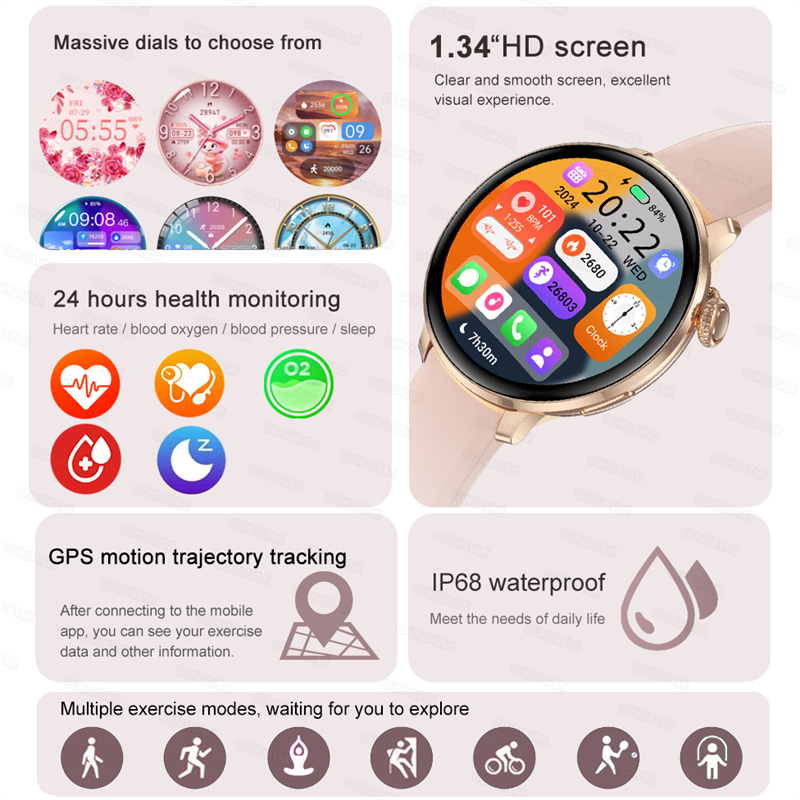 2026 New Lady Fashion Smart Wa - Smartwatch Faces 리뷰 및 가격