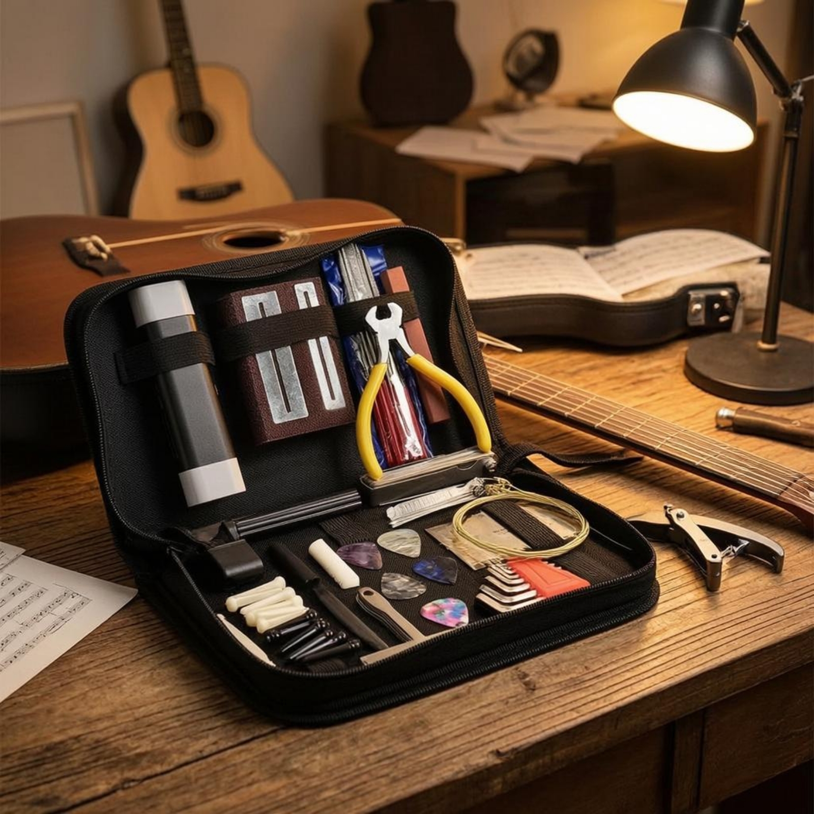 Guitar Repair Toolkit Black Zi - Tool Kit Strap Change 리뷰 및 가격