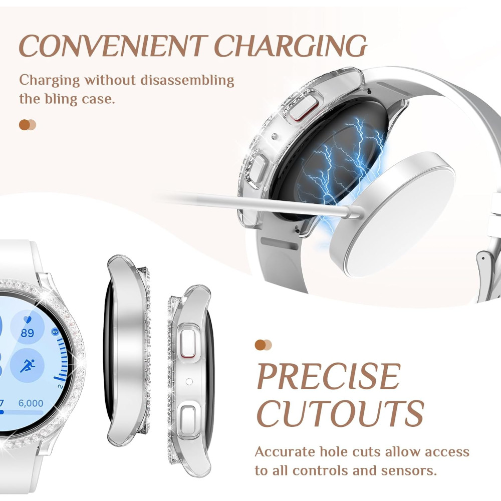 Bling Case for Samsung Galaxy  - Accessories For Galaxy Watch 5 리뷰 및 가격