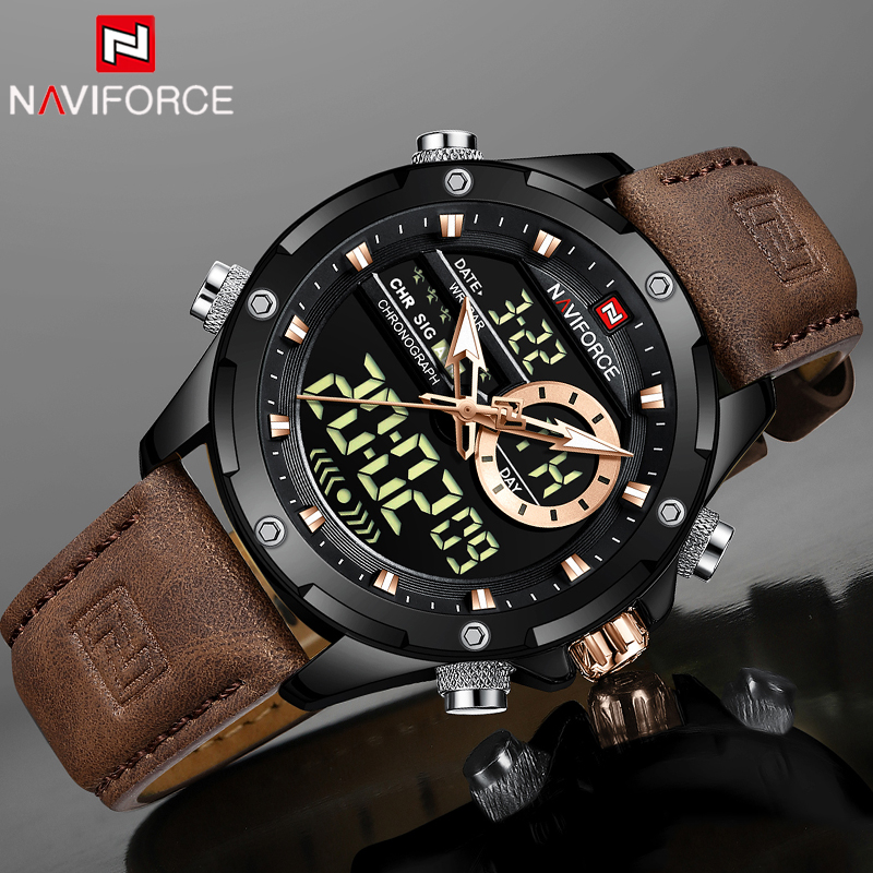 NAVIFORCE Luxury Men Quartz Wa - Smartwatch Guess 리뷰 및 가격