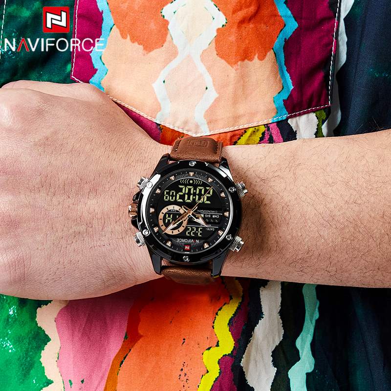 NAVIFORCE Luxury Men Quartz Wa - Smartwatch Guess 리뷰 및 가격