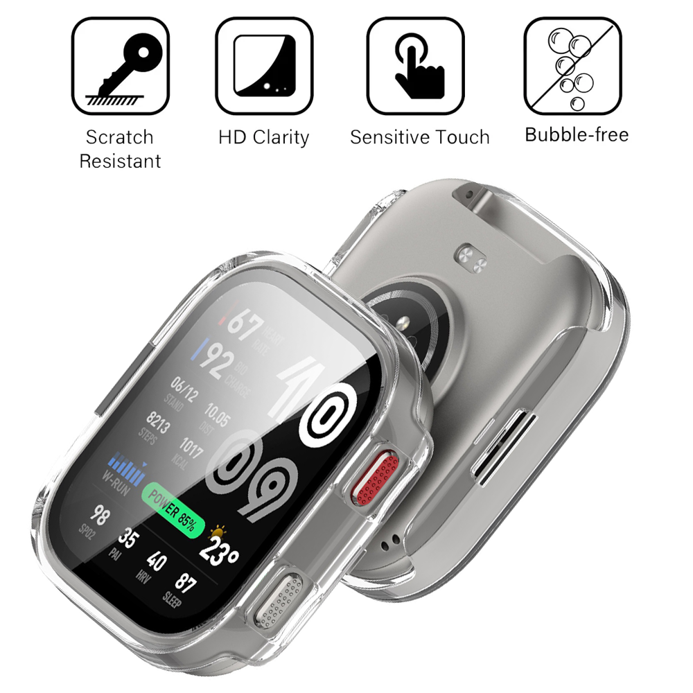 Glass + Case for Amazfit Bip M - Amazfit Smartwatch Accessories 리뷰 및 가격