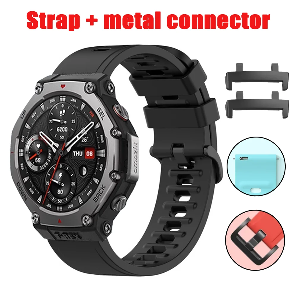 Silicone Strap For Amazfit T-r - Amazfit Smartwatch Accessories 리뷰 및 가격