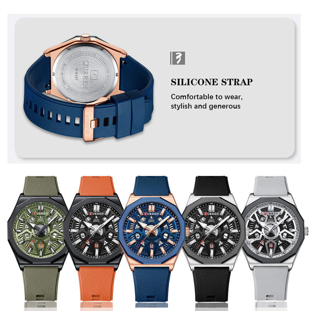 CURREN Fashion Design Wristwat - Smartwatch Guess 리뷰 및 가격