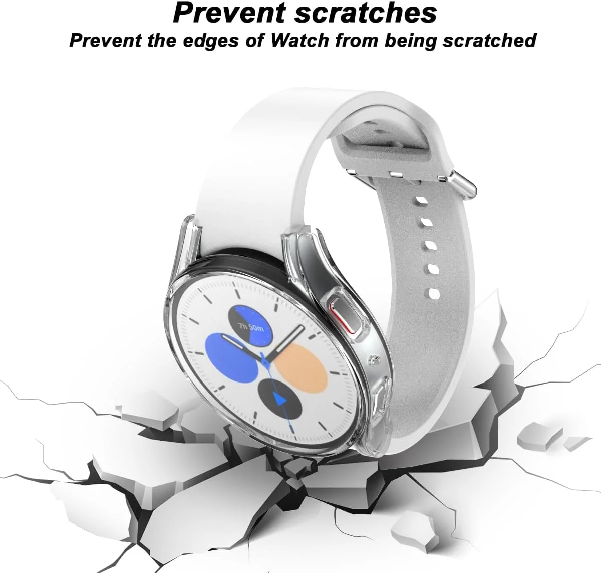 Silicone Watch Case for Samsun - Accessories For Galaxy Watch 5 리뷰 및 가격