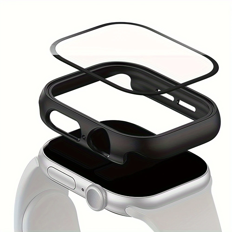 Glass + Case for Apple Watch 4 - Smartwatch Band Accessories 리뷰 및 가격