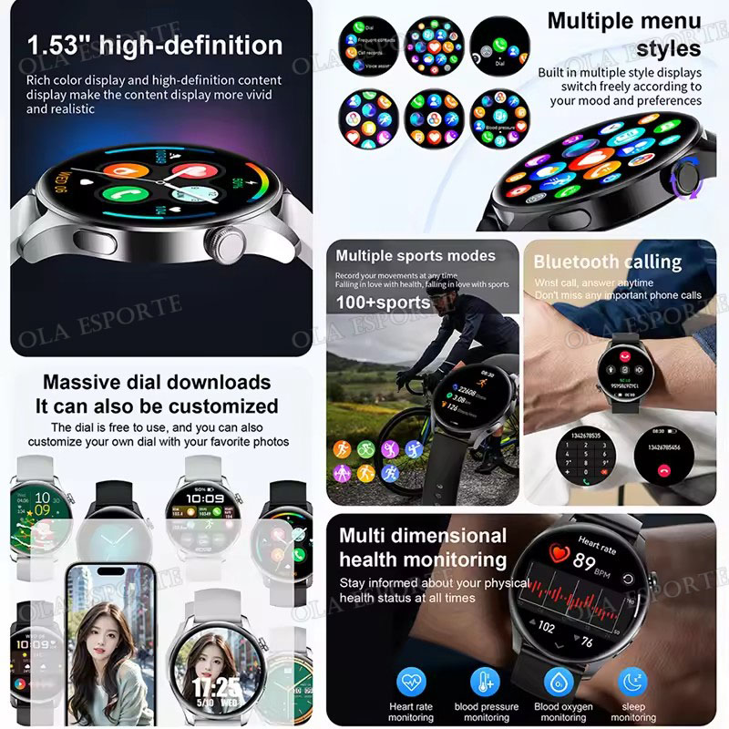 New SmartWatch for Men Women B - Smartwatch Faces 리뷰 및 가격
