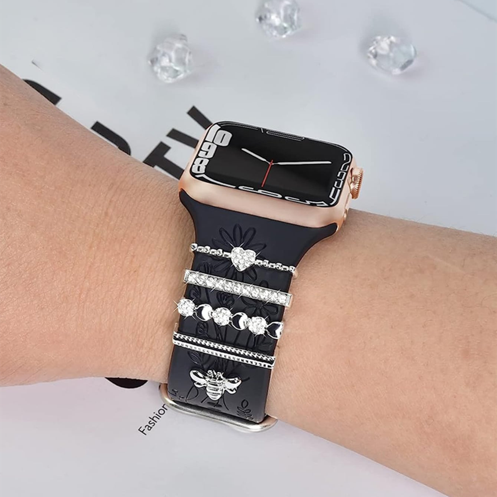 5pcs Rhinestone Watchband Ring - Smartwatch Watch Accessories 리뷰 및 가격
