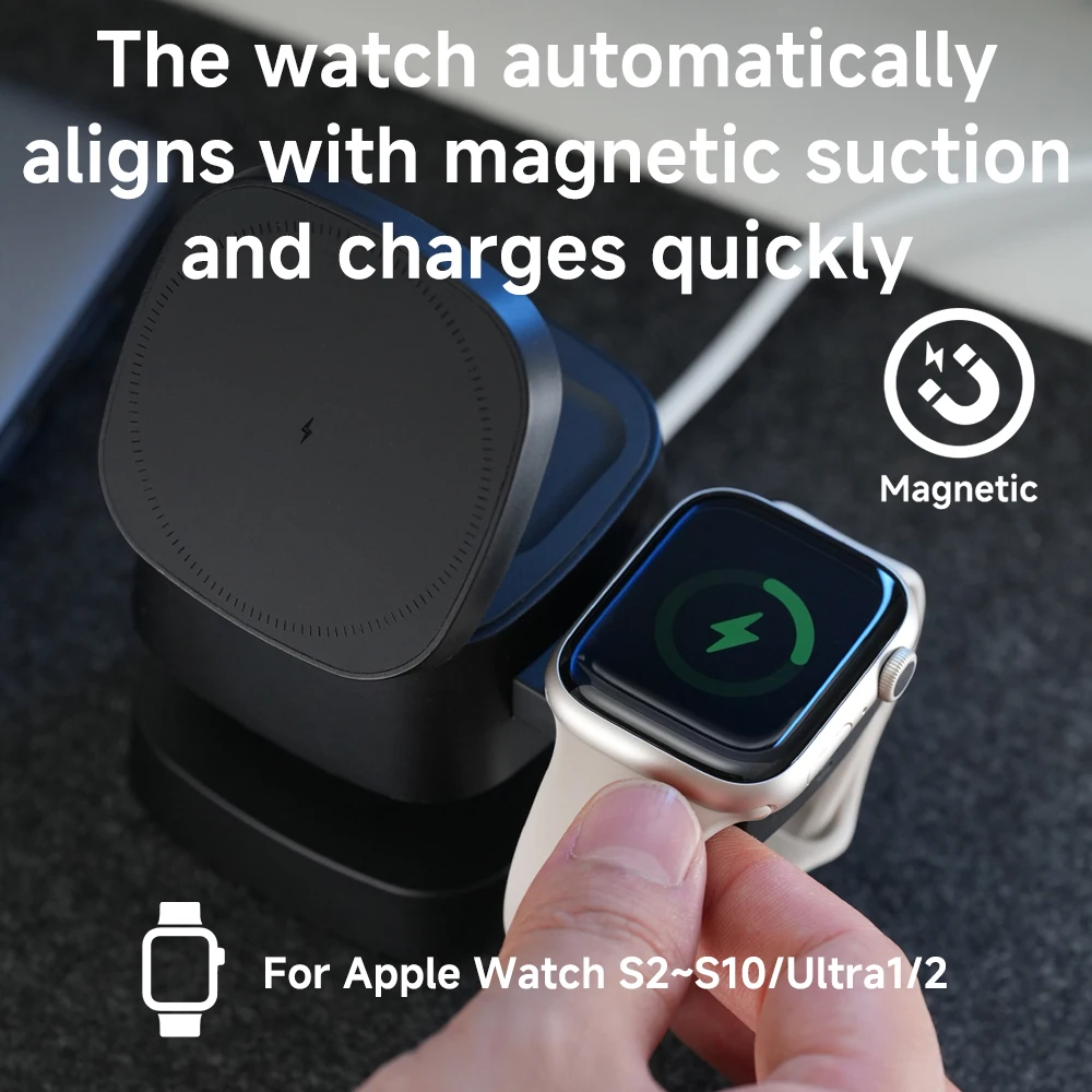 Magnetic 3 in 1 Wireless Charg - Smartwatch Ac 리뷰 및 가격