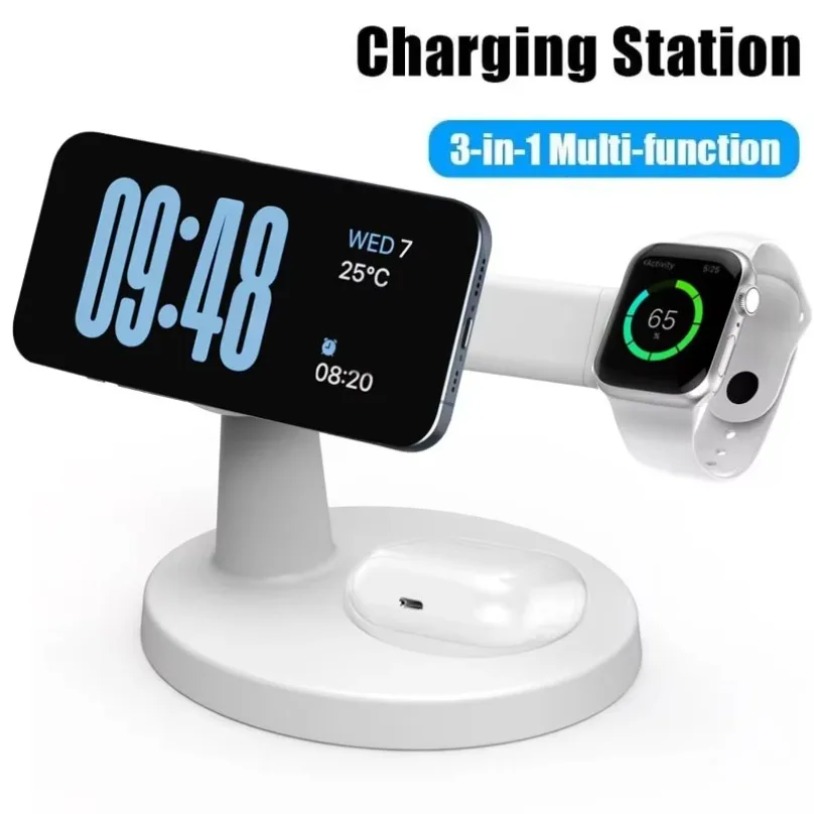 Wireless 3 In 1 Magnetic Charg - Watch Charger Cable 리뷰 및 가격