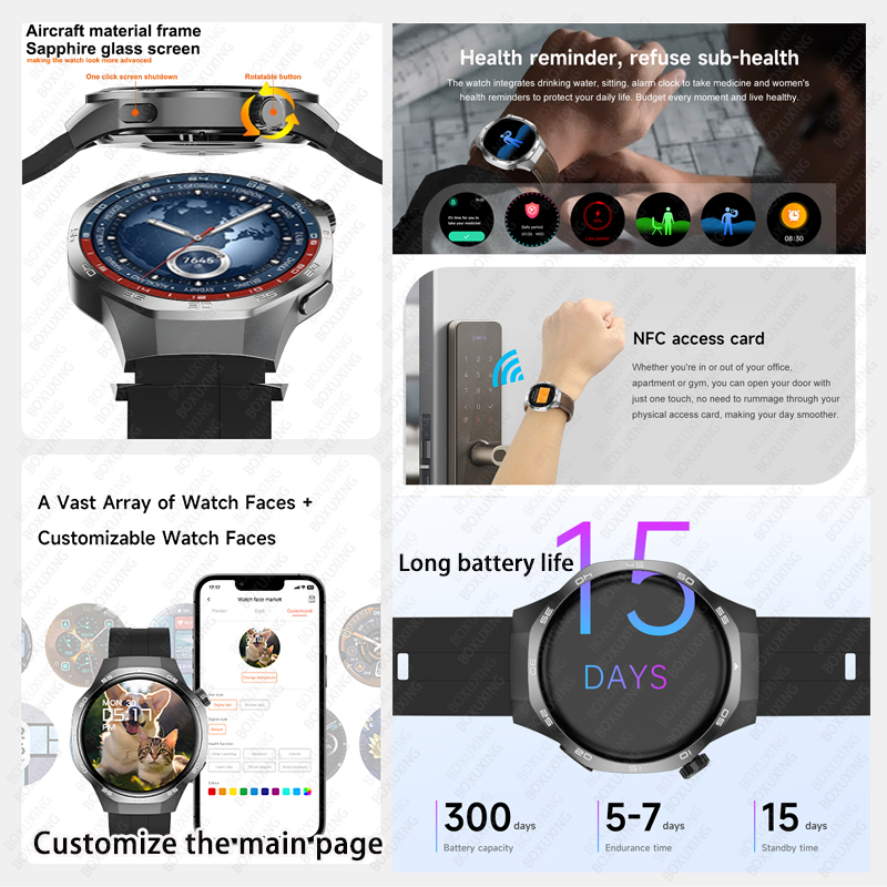 2026 New BOXUXING Watch 5 MAX  - Smartwatch Faces 리뷰 및 가격