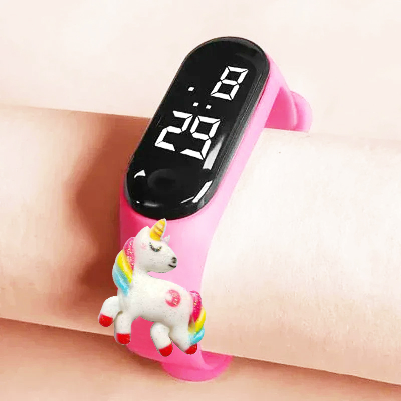 Waterproof Children Unicorn Wa - Sport Loop Strap 리뷰 및 가격