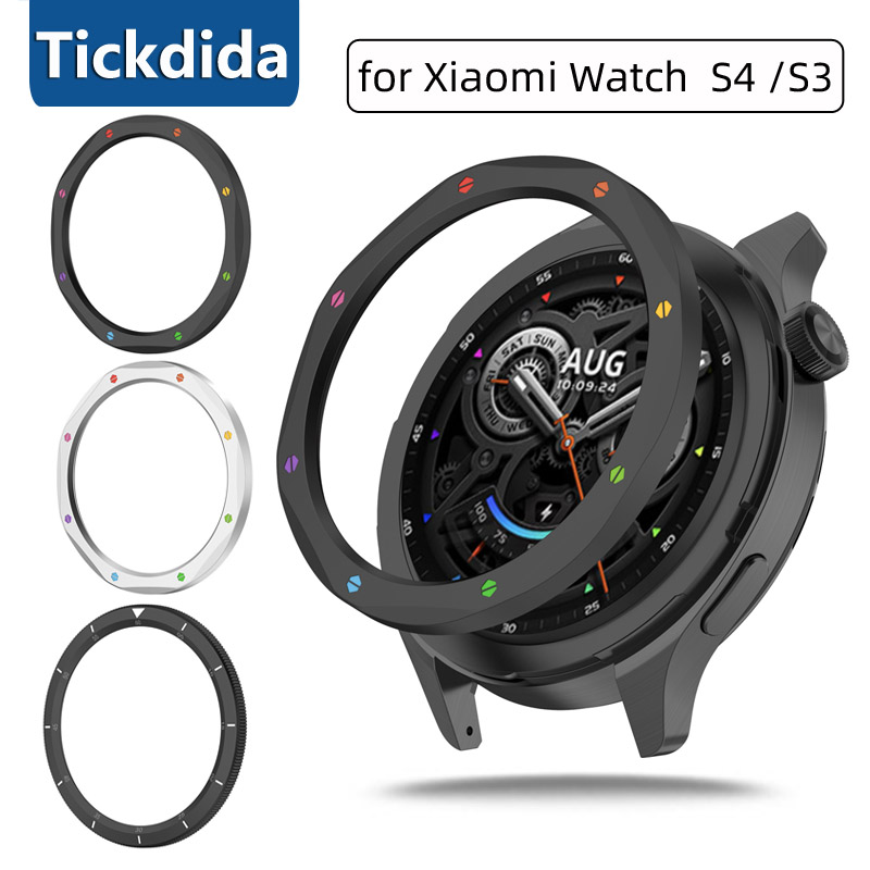 Metal Bezel Ring Case For Xiao - Xiaomi Smartwatch S3 Accessories 리뷰 및 가격