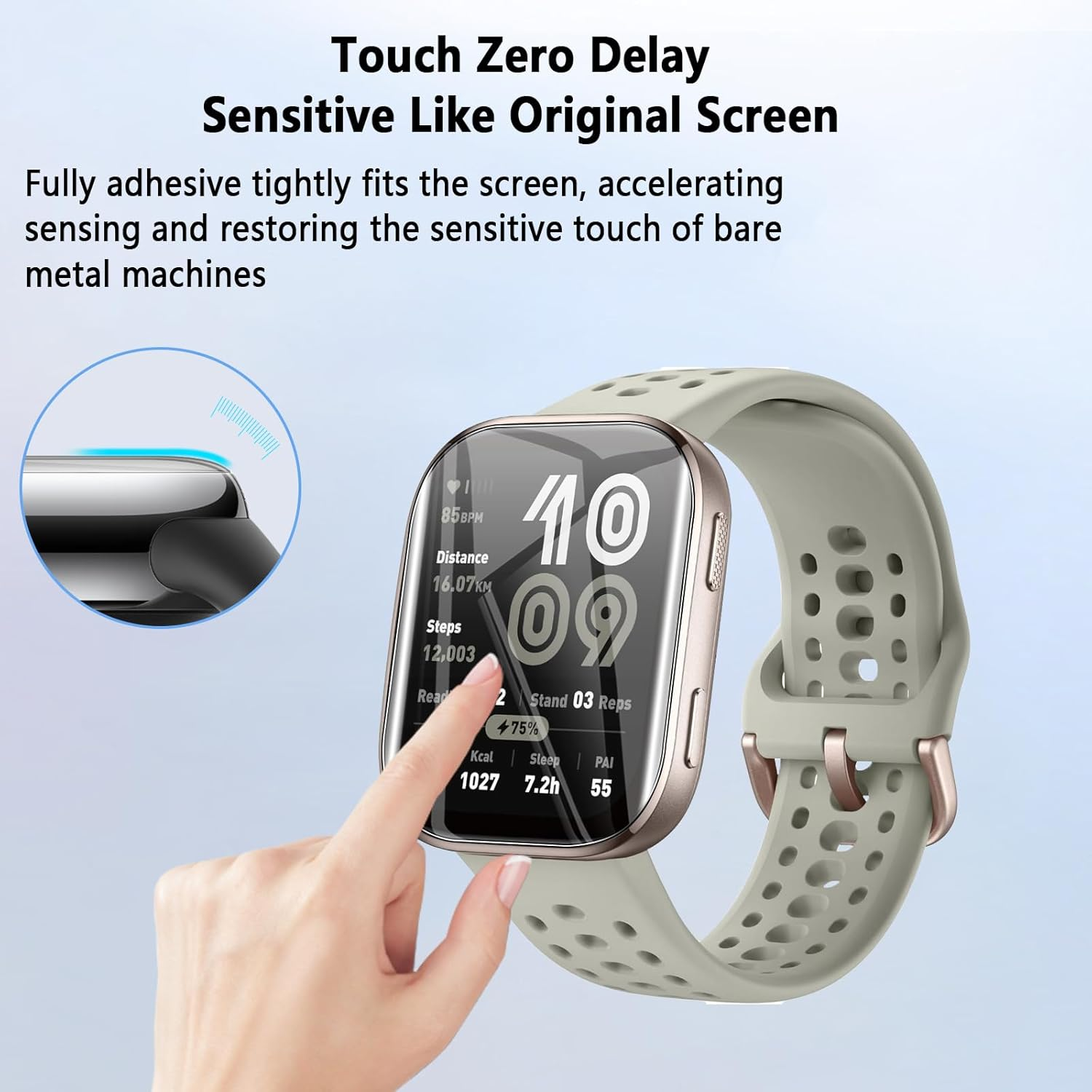 Screen Protector for Amazfit b - Smartwatch Band Accessories 리뷰 및 가격