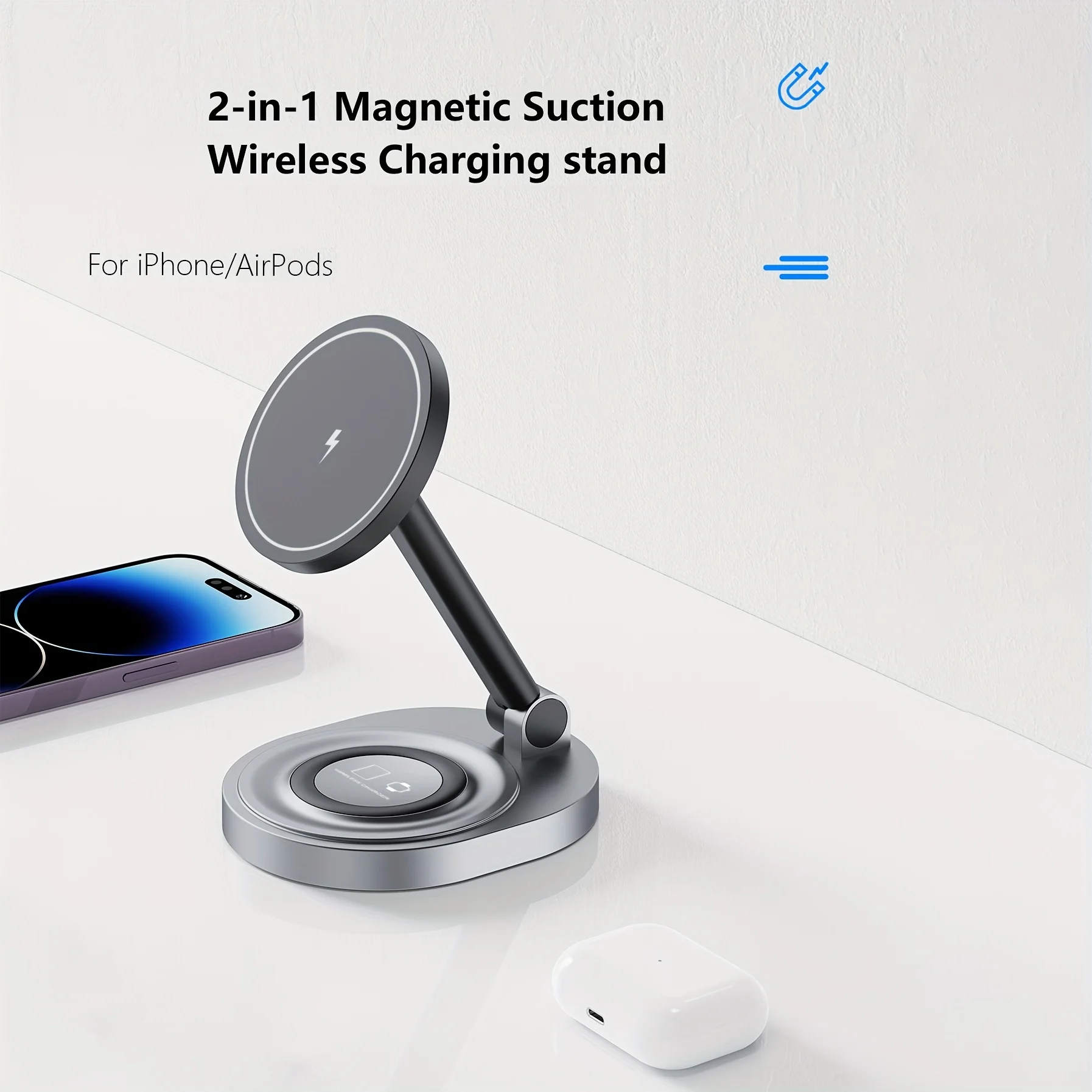 2 In 1 Magnetic Wireless Charg - Smartwatch Ac 리뷰 및 가격