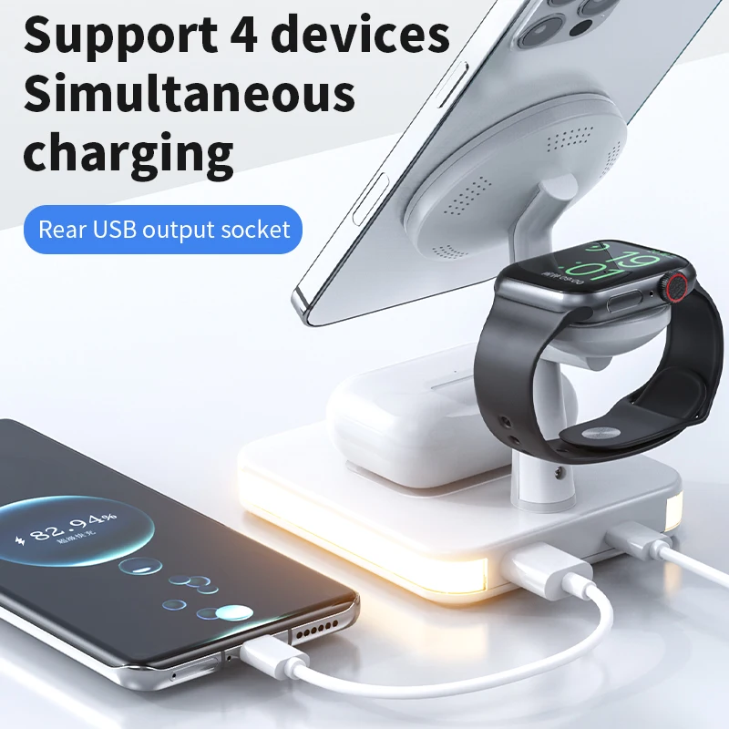 3 in 1 Wireless Chargers Stand - Smartwatch Ac 리뷰 및 가격