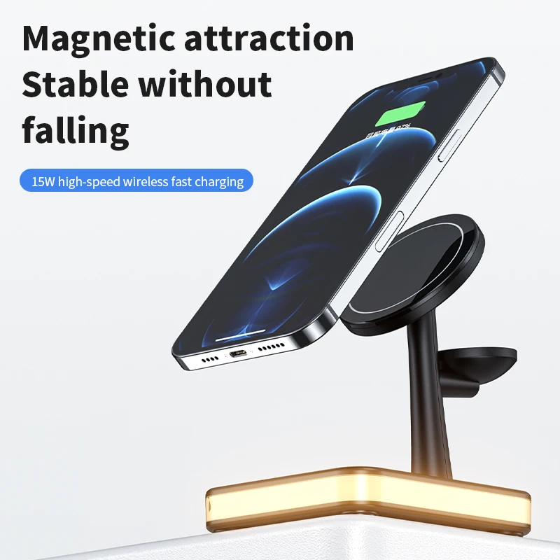 3 in 1 Wireless Chargers Stand - Smartwatch Ac 리뷰 및 가격
