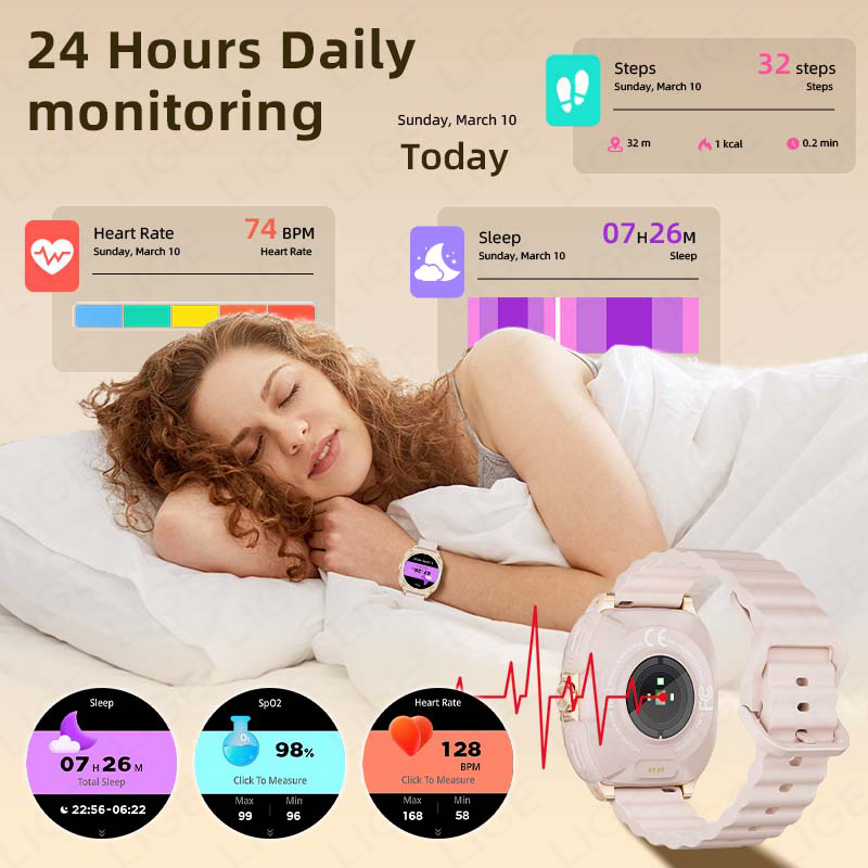 LIGE 2 In 1 TWS Headset Smart  - Smartwatch Headset 리뷰 및 가격