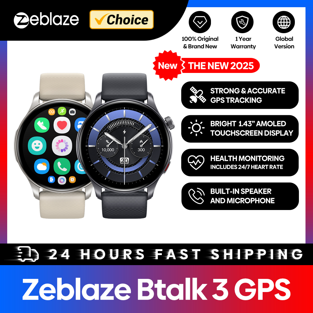 New Zeblaze Btalk 3 GPS Smartw - Smartwatch X 리뷰 및 가격