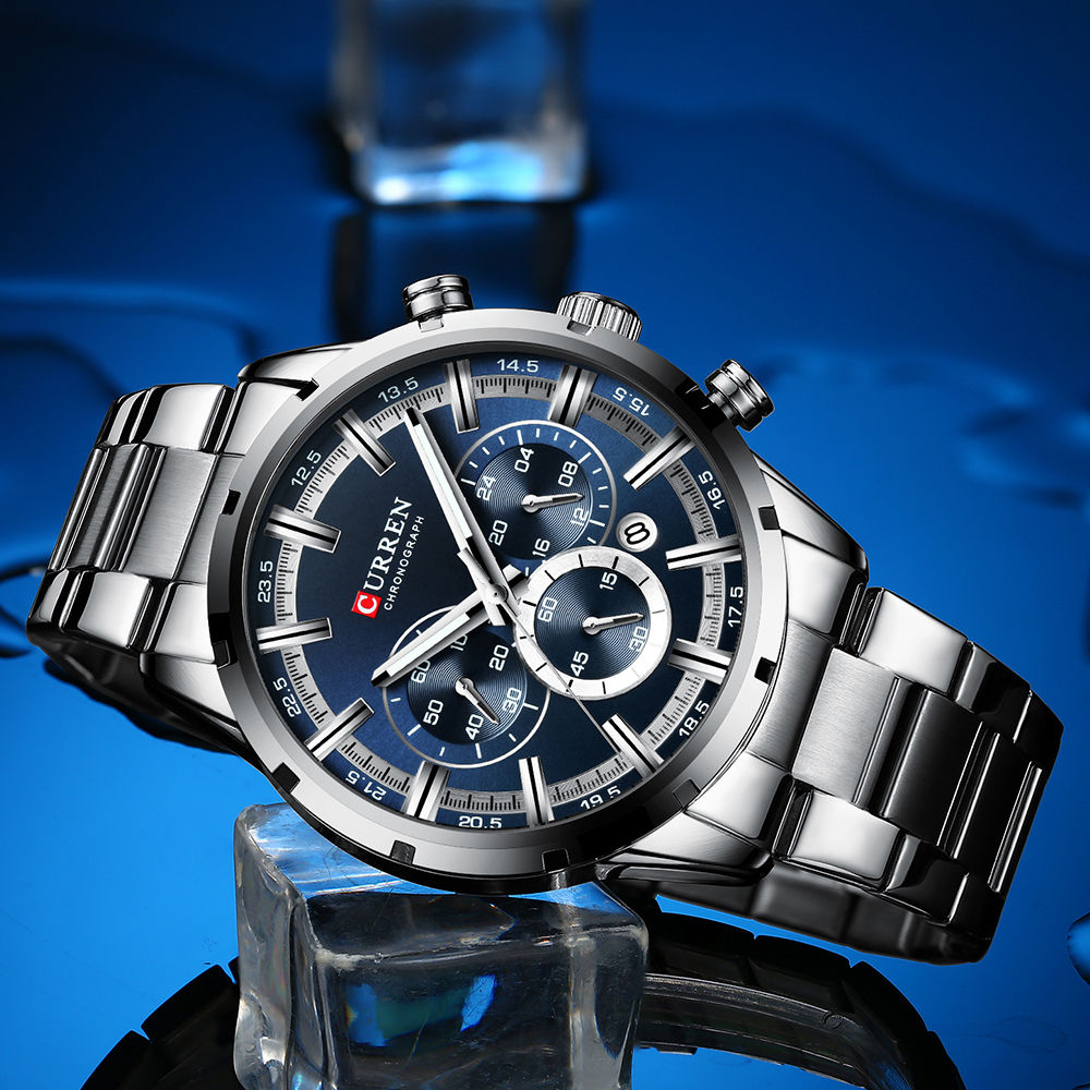 CURREN Top Brand Military Quar - Smartwatch Guess 리뷰 및 가격