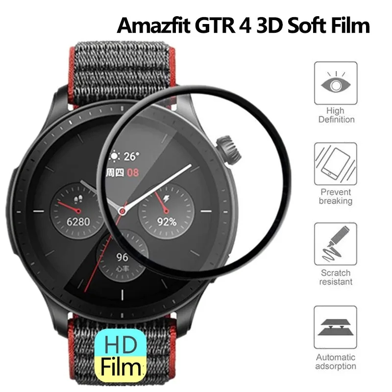 For Amazfit GTR 4 Screen Prote - Amazfit Smartwatch Accessories 리뷰 및 가격