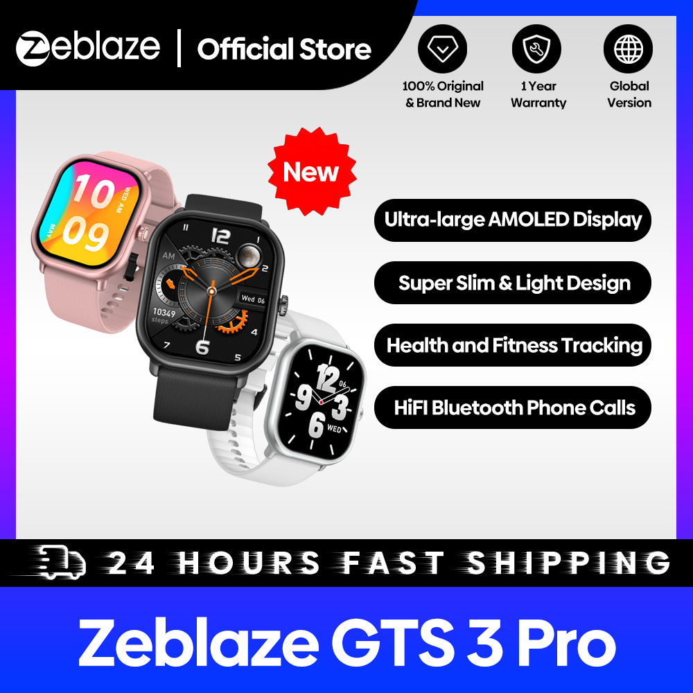 New Zeblaze GTS 3 Pro Voice Ca - Smartwatch Faces 리뷰 및 가격