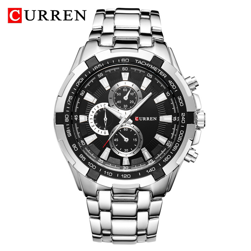 CURREN 8023 Quartz Watch Men W - Smartwatch Guess 리뷰 및 가격