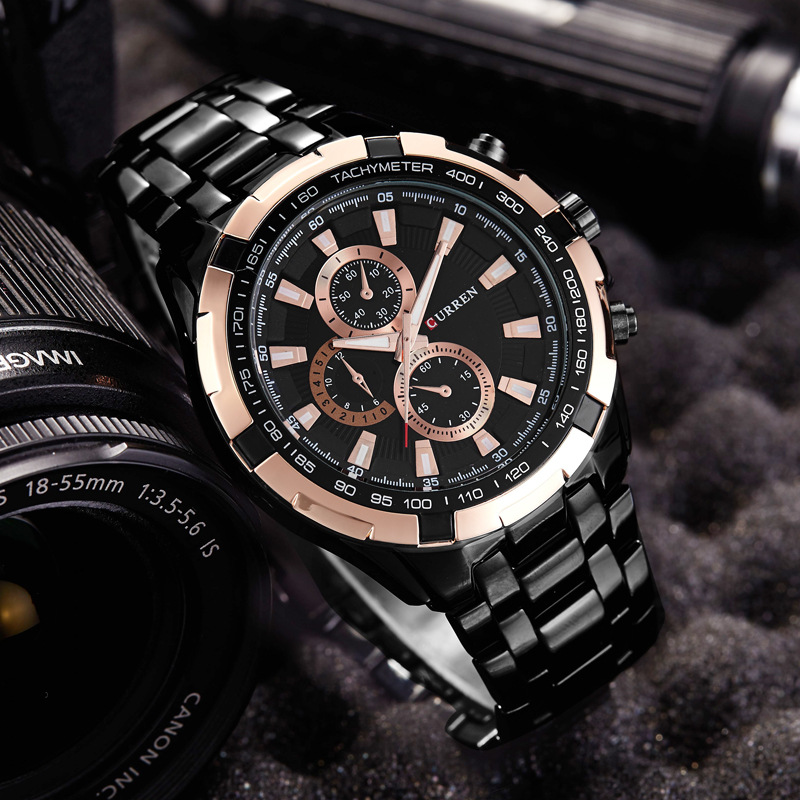 CURREN 8023 Quartz Watch Men W - Smartwatch Guess 리뷰 및 가격