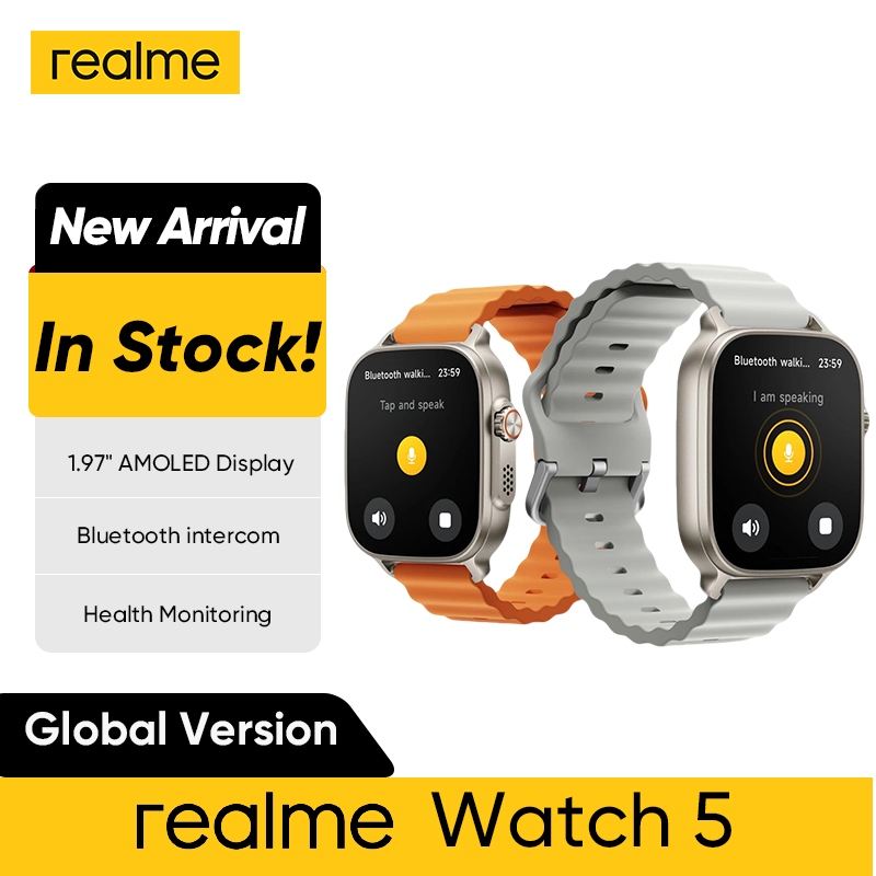 Global Version realme watch 5  - Smartwatch Faces 리뷰 및 가격