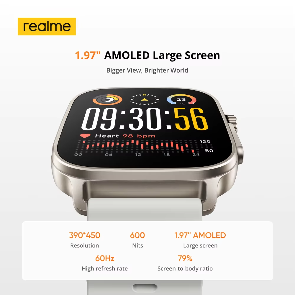 Global Version realme watch 5  - Smartwatch Faces 리뷰 및 가격