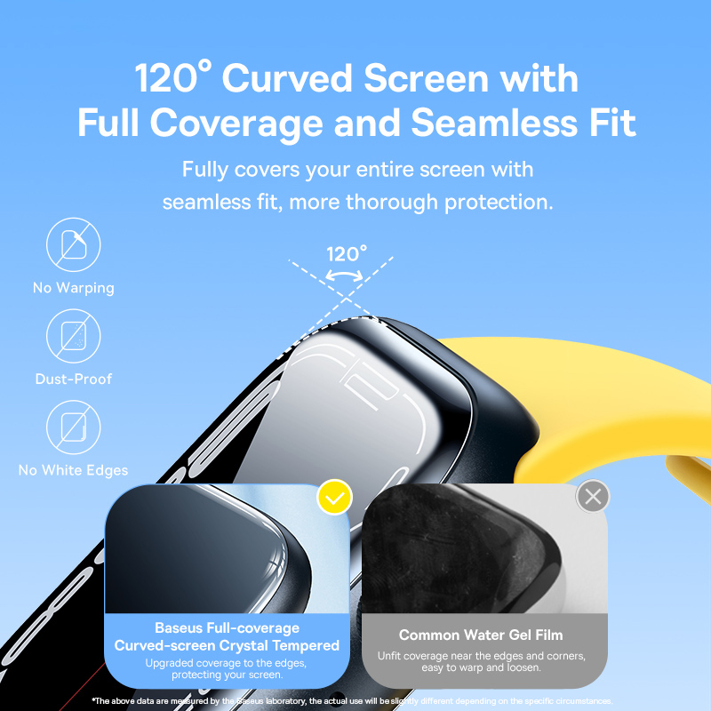 Tempered Glass Film for Apple  - Watch Face Protector 리뷰 및 가격