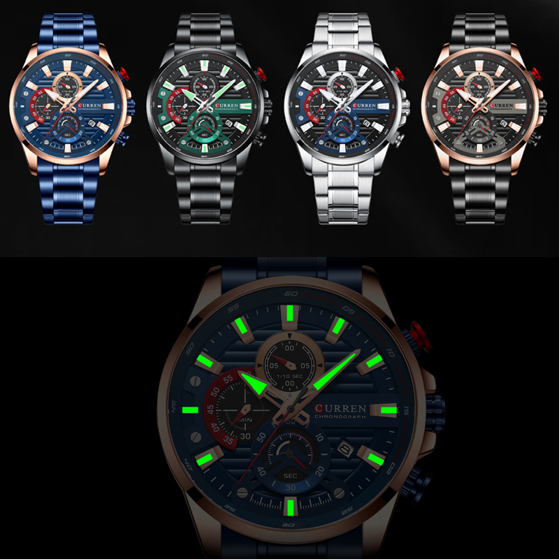CURREN New Blue Multi Function - Smartwatch Guess 리뷰 및 가격