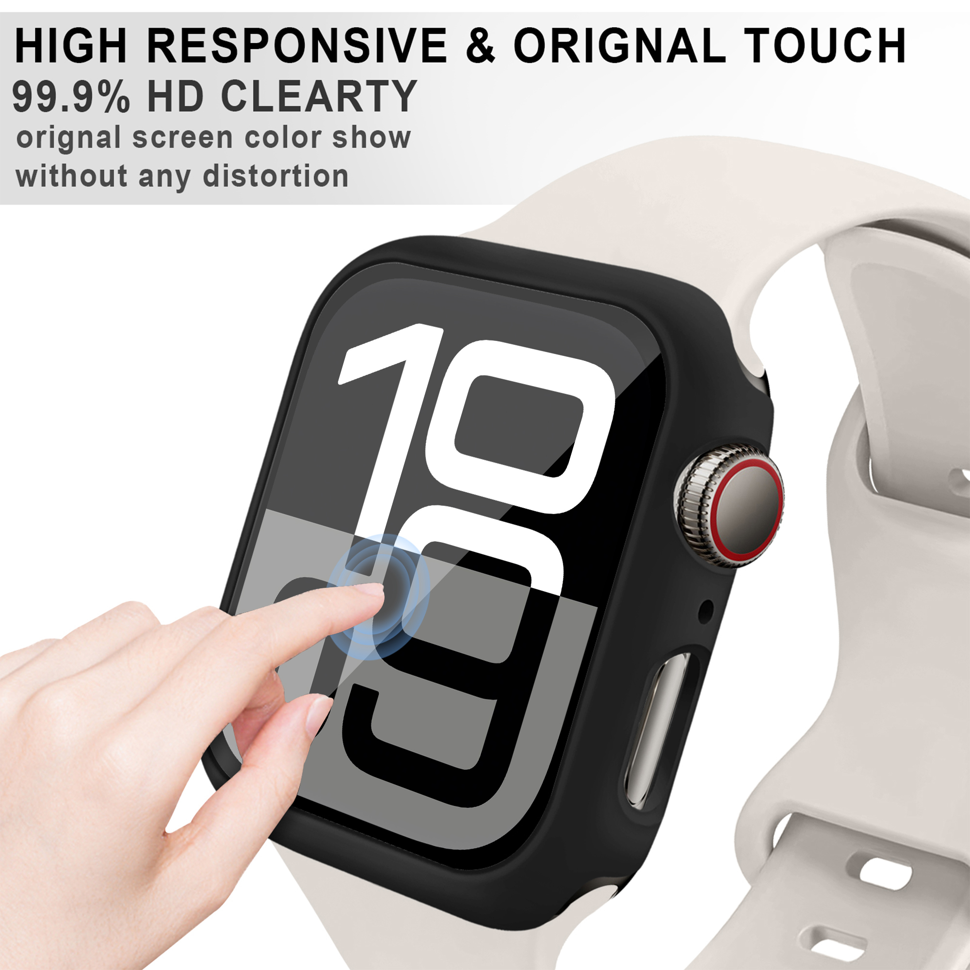 Cover Case For Apple Watch Acc - Smartwatch Band Accessories 리뷰 및 가격