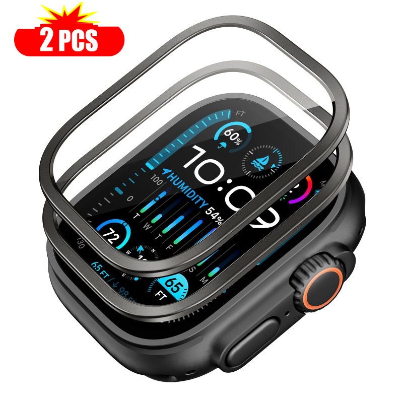 2pcs Tempered Glass for Apple  - Smartwatch Watch Accessories For Women 리뷰 및 가격