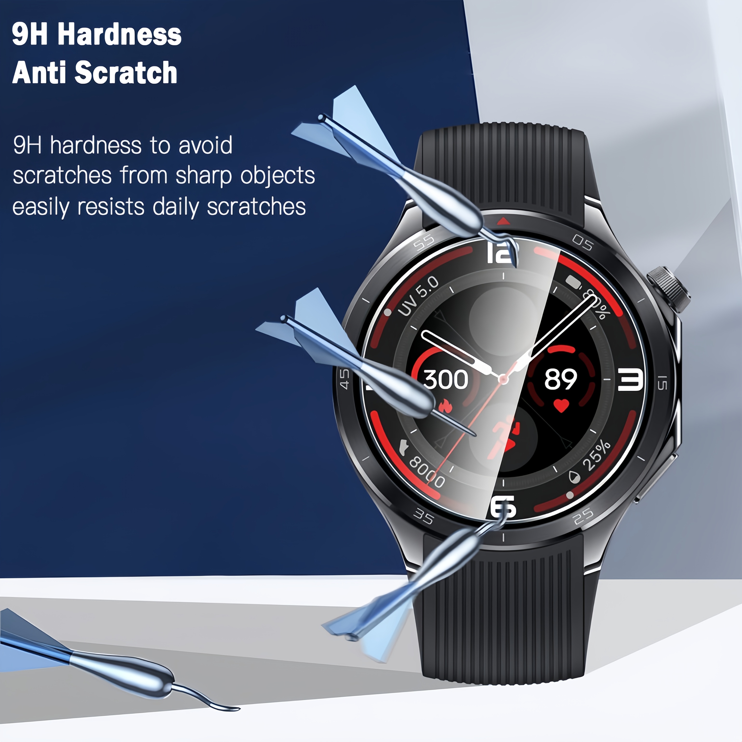 3PCS 9H Tempered Glass Screen  - Watch Face Protector 리뷰 및 가격
