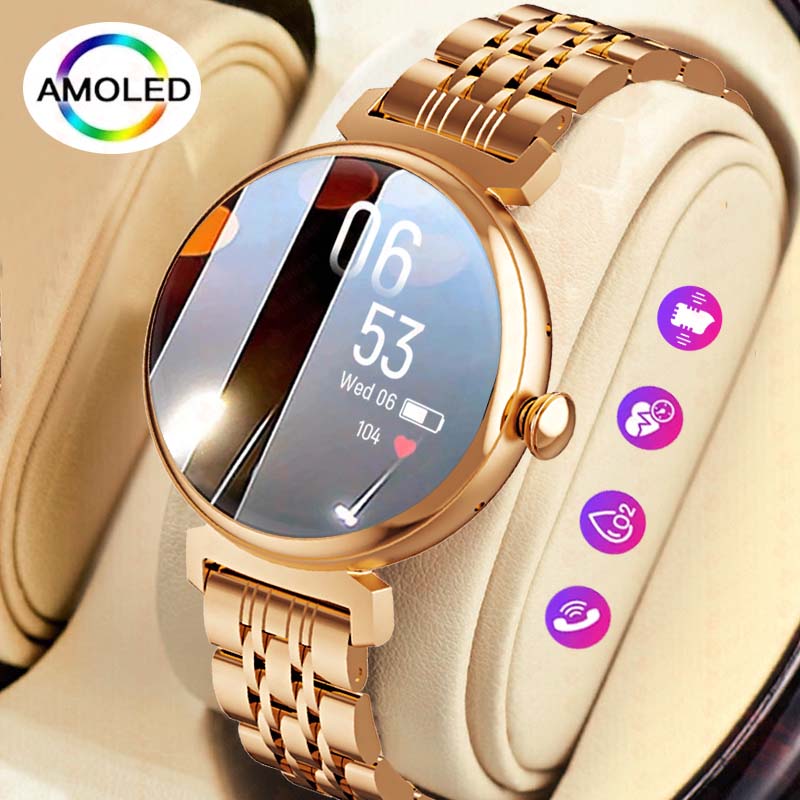 1.04 inch AMOLED Screen Fashio - Smartwatch Faces 리뷰 및 가격