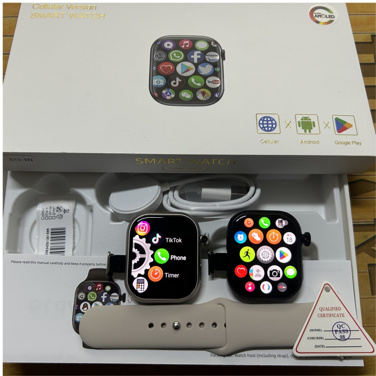 5G Smart Watch S10 Series Andr - Smartwatch Faces 리뷰 및 가격