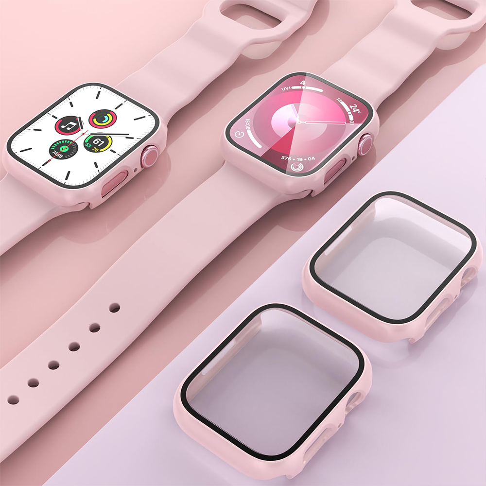 2Pcs Tempered Glass+cover For  - Smartwatch Band Accessories 리뷰 및 가격